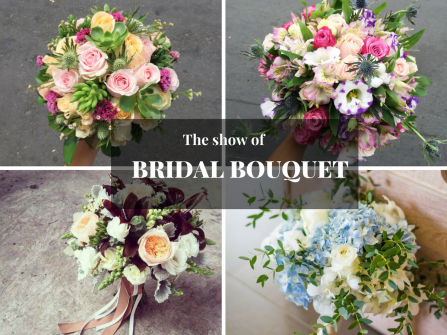 The show of Bridal Bouquet