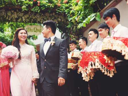 Tran + Vinh | wedding ceremony