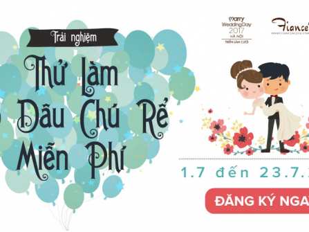 Kết quả cuộc thi “Thử làm Cô dâu – Chú rể” tại Marry Wedding Day Hà Nội 2017 – Tình Nồng
