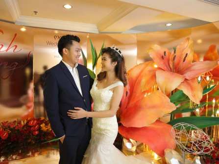 Thử làm cô dâu - chú rể tại Marry Wedding Day Hà Nội 2017 (Thứ bảy)