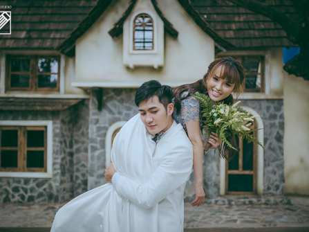 Ảnh cưới đẹp phim trường Việt Phượng Sentosa