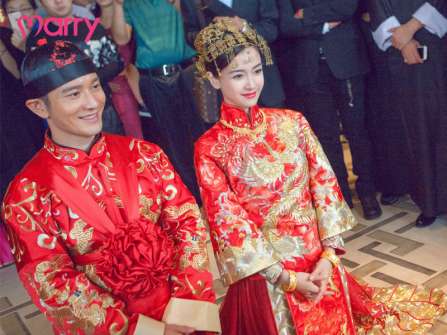Top 5 đám cưới xa hoa bậc nhất làng giải trí Hoa ngữ