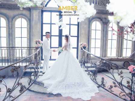AMBER BRIDAL- Ảnh cưới phim trường Alibaba- Pháp & Linh