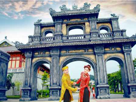 Chụp ảnh cưới tại Hồ Yên Trung - Tuần Châu, cặp đôi Chuẩn & Thương