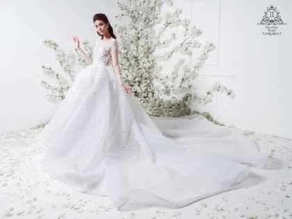 Cơ hội trúng thưởng 1 chiếc váy cưới thiết kế riêng cao cấp trị giá 100tr