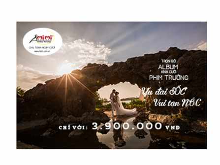 Chụp ảnh cưới siêu chất tại Sài Gòn chỉ với 3.900.000Đ