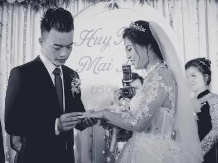 Đám cưới chú Huy Trung - cô dâu Mai Anh