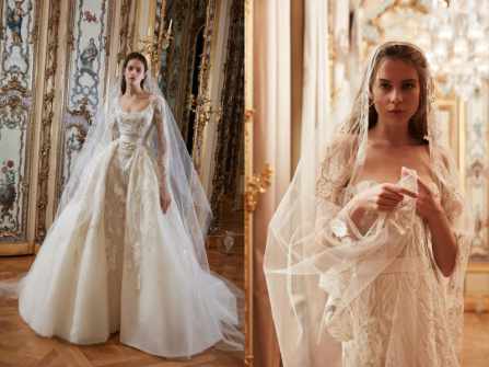 BST váy cưới Elie Saab Spring 2019: Màn dạ vũ tình yêu từ cung điện Áo
