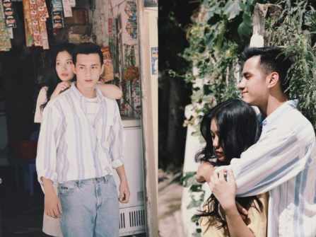 "Chết ngất" với bộ ảnh tình yêu giả film Hongkong những năm 1990