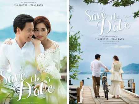 4 bộ ảnh cưới đẹp lung linh như phim của sao Việt
