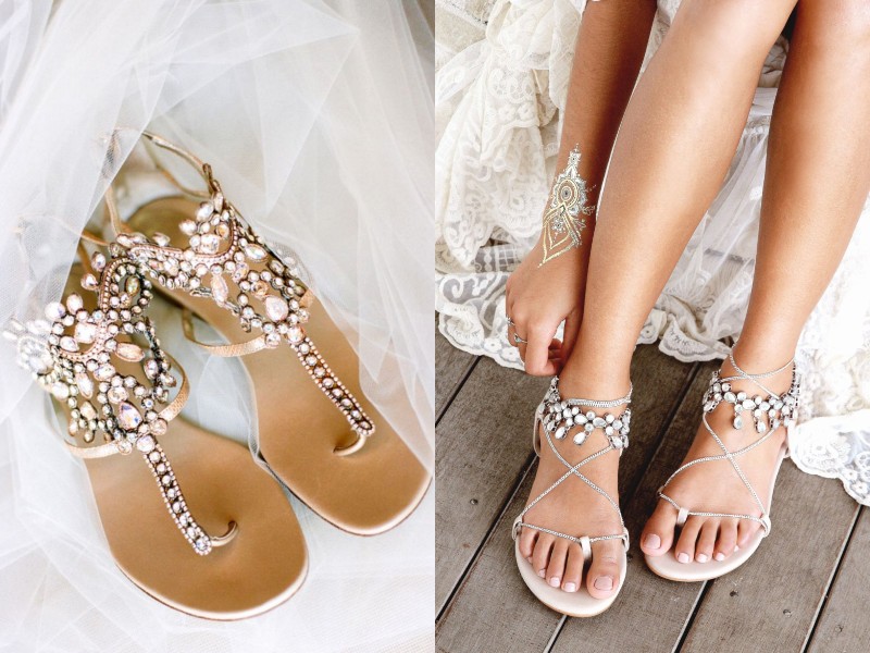 18 đôi giày cưới bệt xinh "hết phần thiên hạ" cho nàng dâu Việt Marry