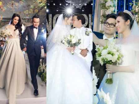 5 siêu đám cưới hoành tráng nhất của showbiz Việt trong 2018
