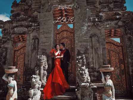 Ngẩn ngơ trước album ảnh cưới đẹp như thiên đường tại Bali