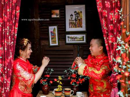 Chụp ảnh cưới phong cách Trung Hoa đẹp