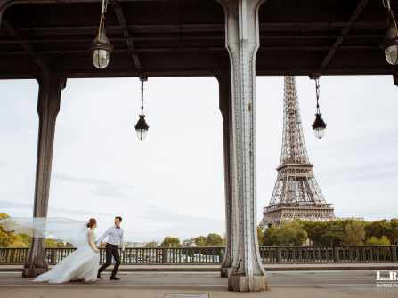 Chụp ảnh cưới tại Paris Pháp