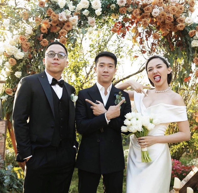 Ảnh cưới Tóc Tiên và Hoàng Touliver gây sốt cộng đồng mạng Marry