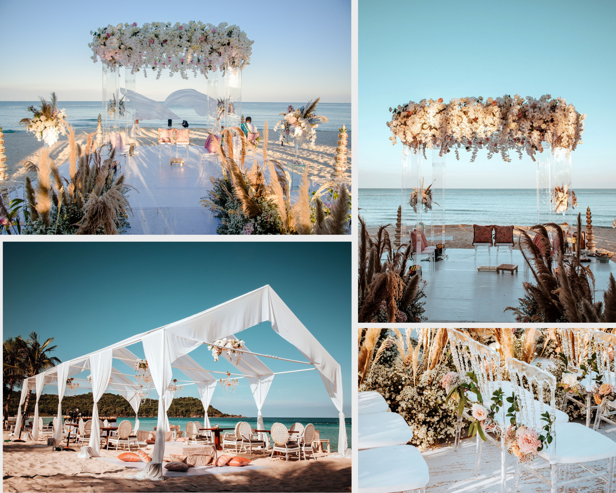 Tiệc cưới bãi biển JW Marriott Phu Quoc Emerald Bay Resort & Spa