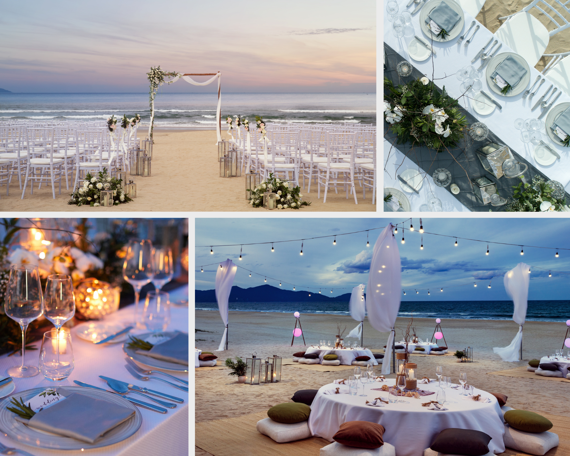 Tiệc cưới bãi biển tại Sheraton Grand Danang Resort