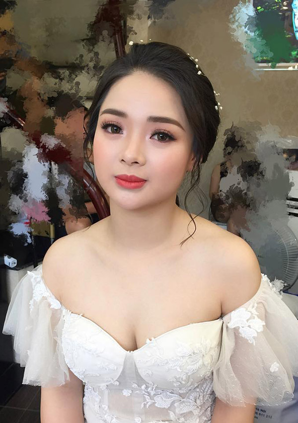 trang điểm cô dâu camile bridal