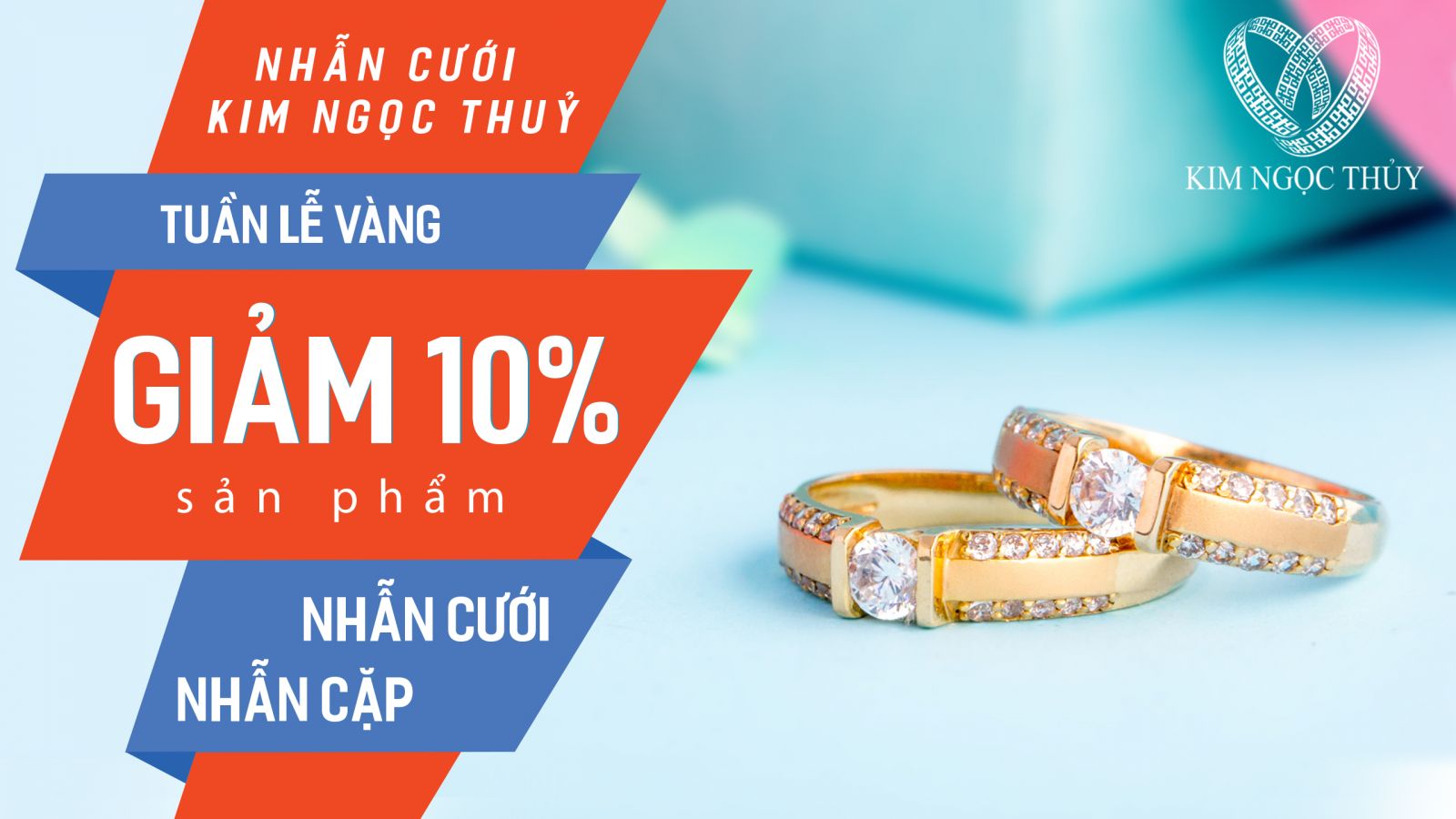 Tuần lễ vàng duy nhất trong năm - Giảm 10% nhẫn cưới/ nhẫn cặp