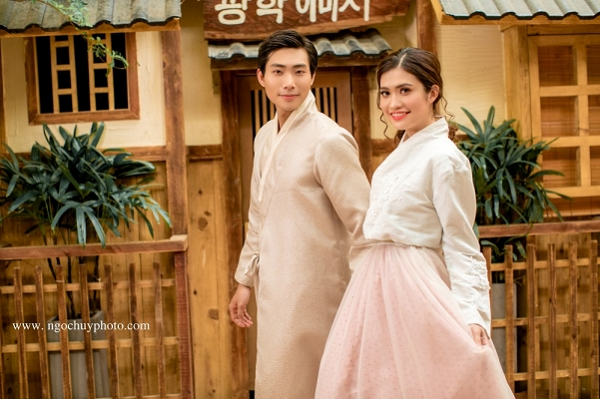 chụp ảnh cưới style Hàn Quốc 