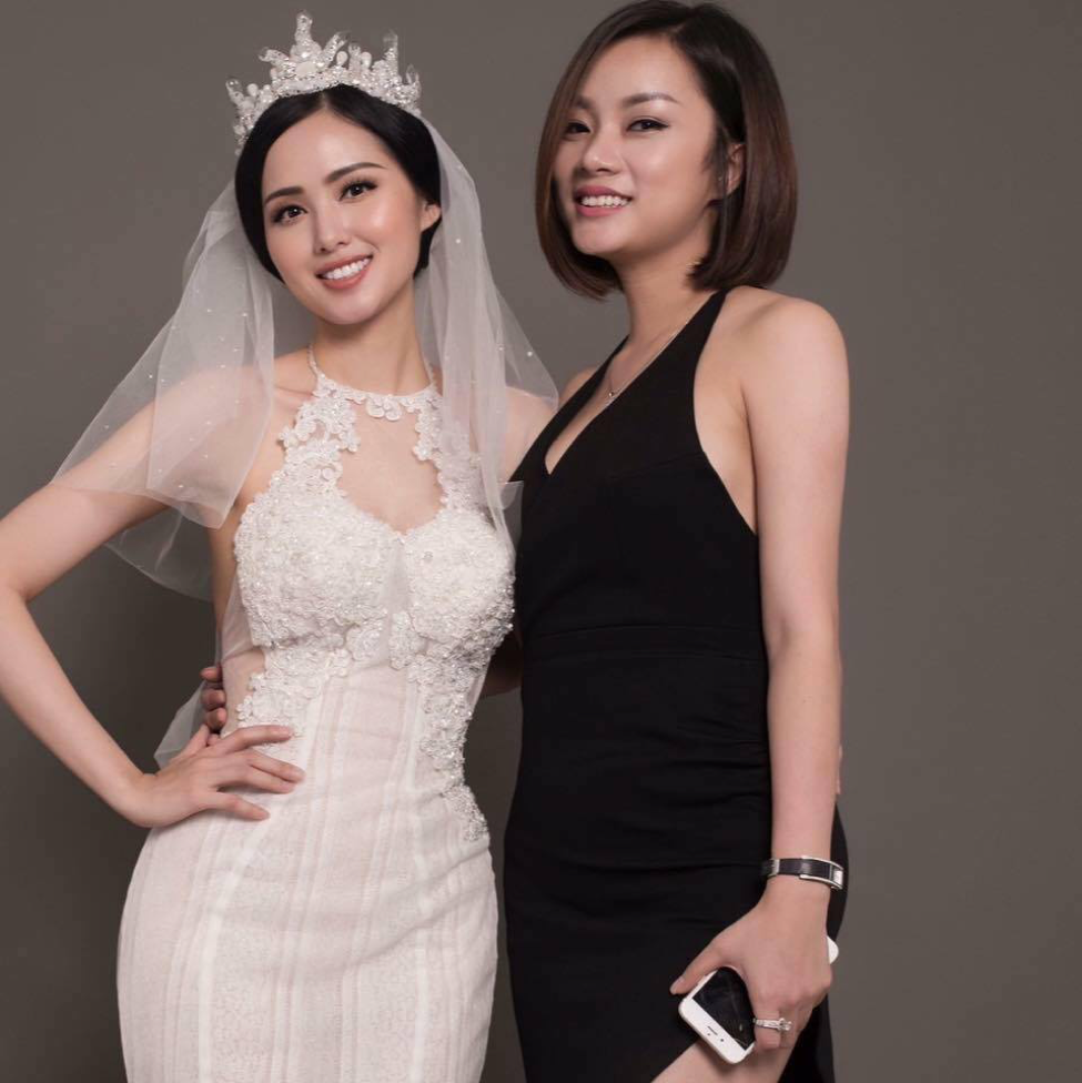 Người phụ nữ phía sau top váy cưới tuyệt đẹp của dàn mỹ nhân Việt 6