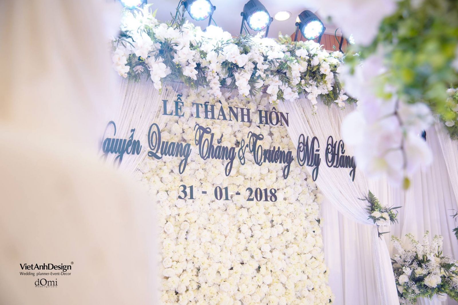 Việt Anh Design - Xu hướng decor cho cô dâu thích sự nhẹ nhàng 3